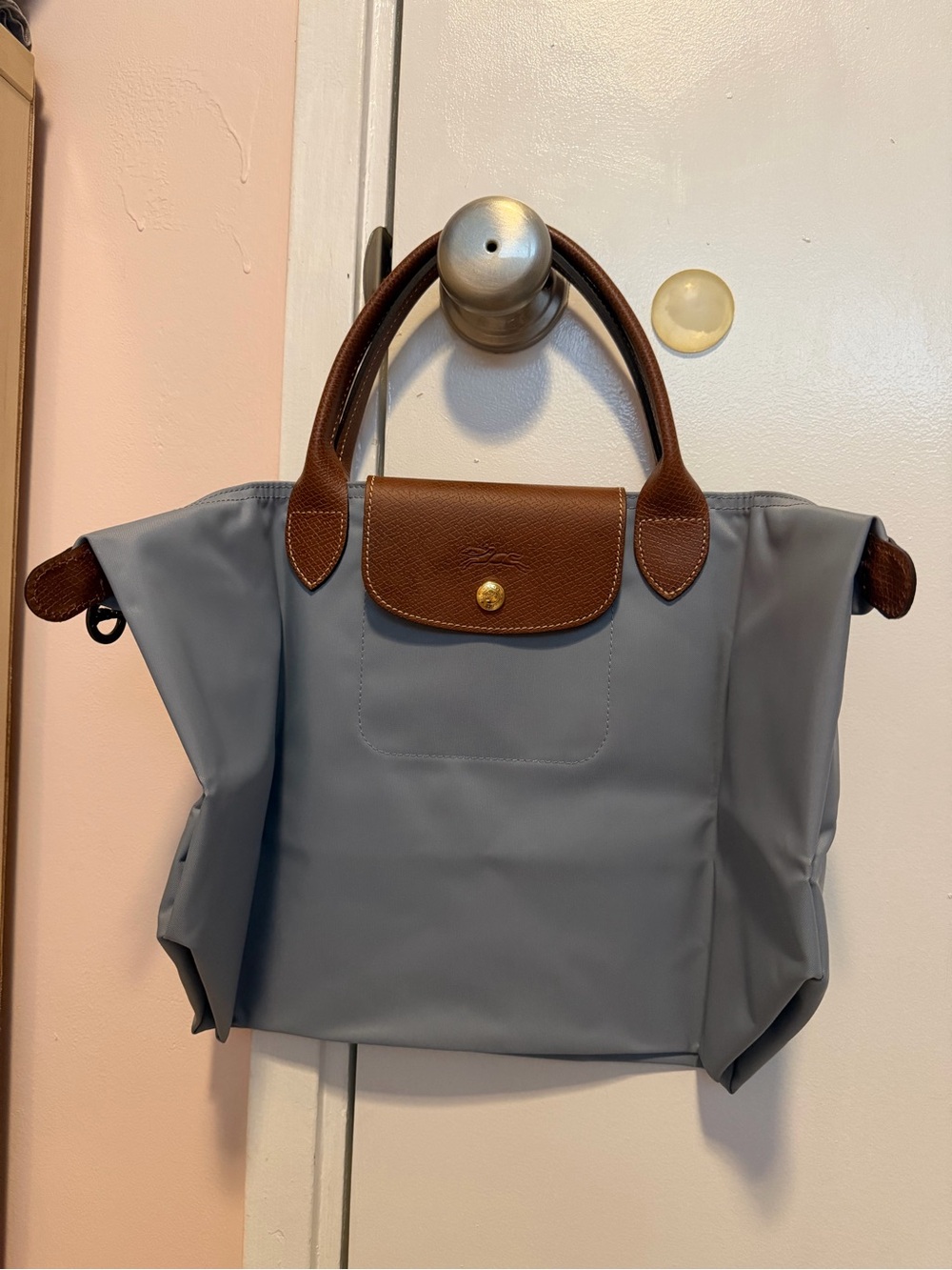 Longchamp - Le Pliage (Large size, Steel color)